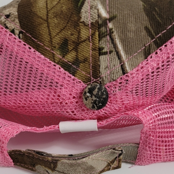 Duck Commander Camo with Pink Mesh Women's Ballcap Hat Brand New - Picture 4 of 8